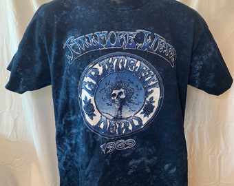 Vintage 1969 Grateful Dead Fillmore West Concert T-Shirt