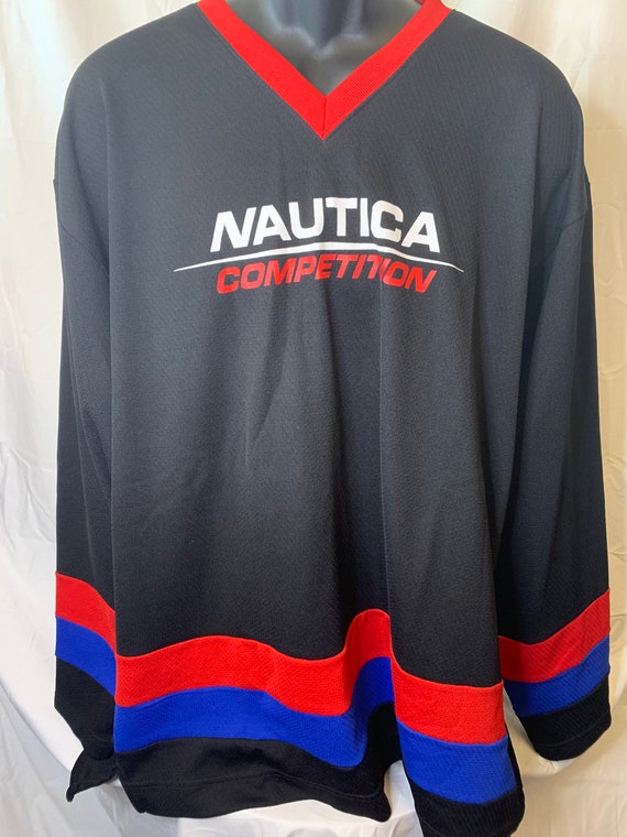 Vintage Black, Red, and Blue Nautica Competition H