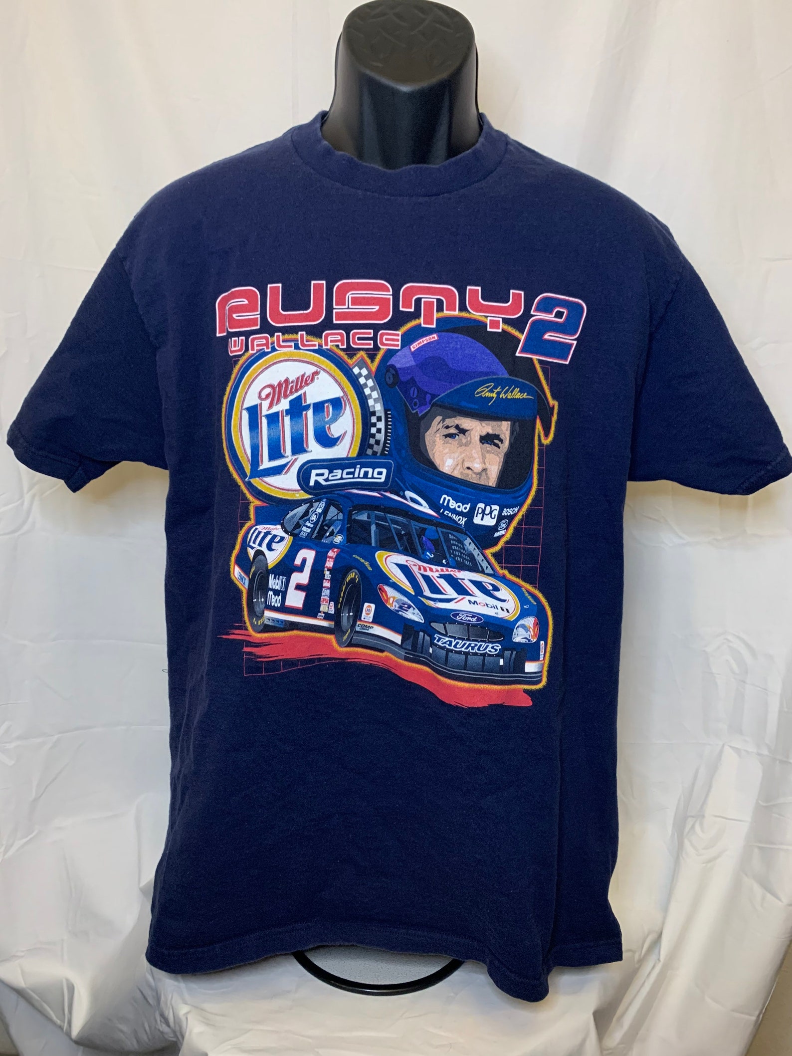 vintage rusty wallace nascar sweatshirt