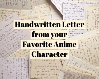 Handschriftlicher Brief Etsy