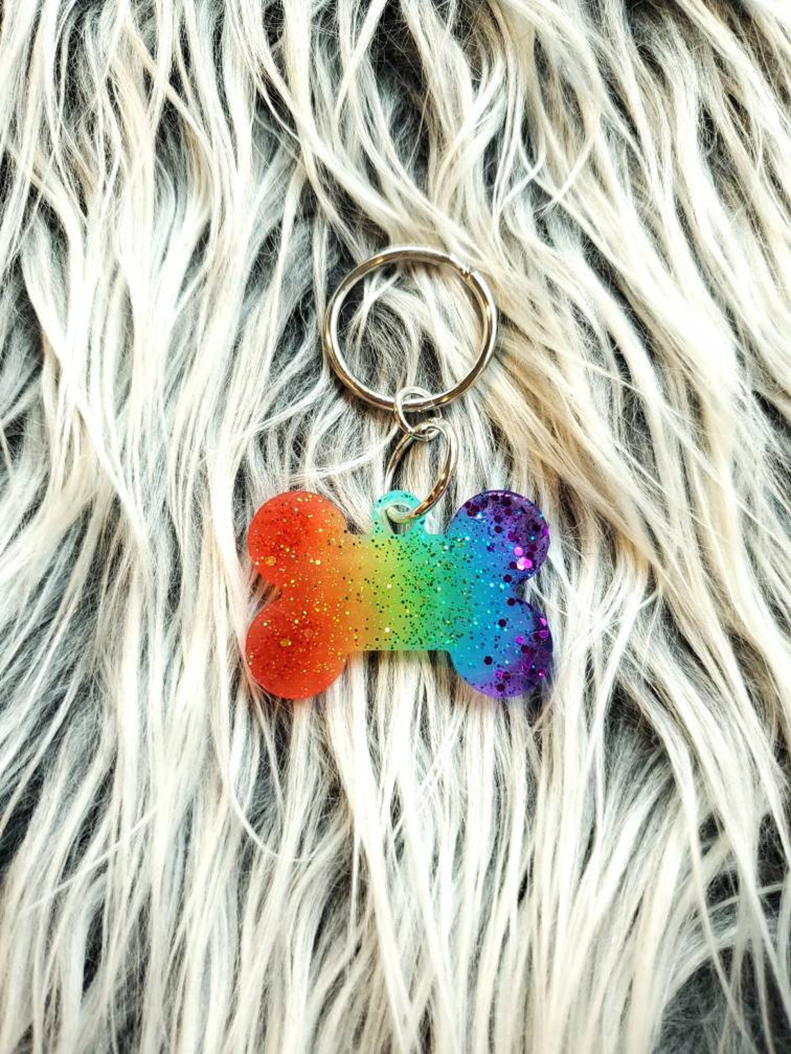 Dog Tag Custom Keychain Etsy