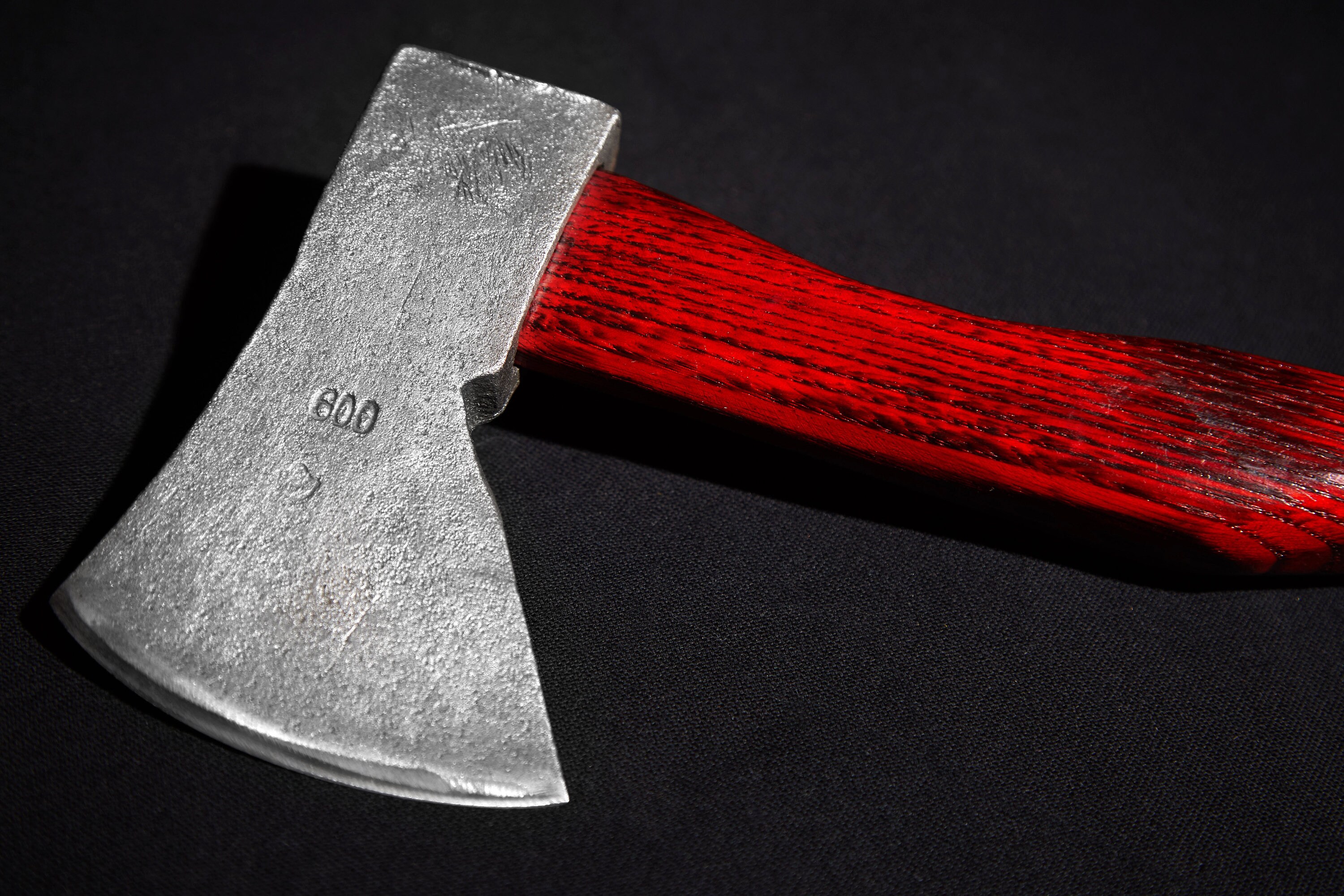 Red hand Axe Vintage axe Carving Axe Bushcraft Etsy