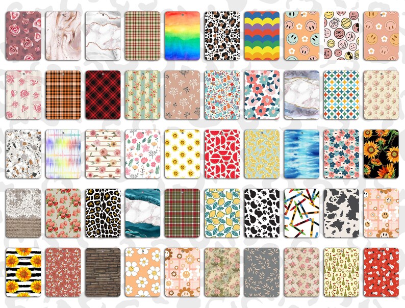 Set of 250 Air Freshener Sublimation Templates Pngair Etsy