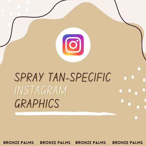 Spray Tan Instagram Graphic Quotes Spray Tan Business Canva Etsy