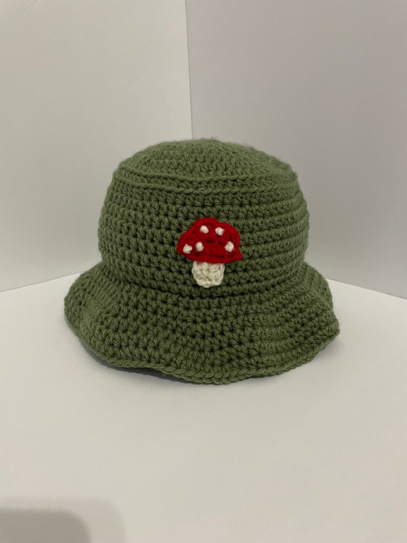 Mushroom Bucket Hat Etsy