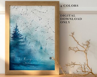 Personalized Star Map Gift | Night Sky Poster | Print Frame Co Personalized Star Map Gift | Night Sky Poster | Print Frame Co