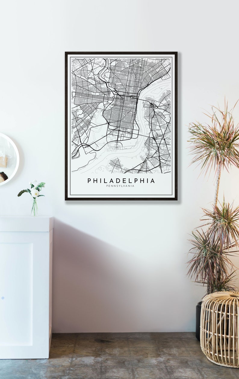 PHILADELPHIA City Map PRINTABLE - Il 794xN.2807637854 Gp66 