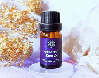 Ethereal Energy Essential Oil Blend - Anointing, Ritual Magick, Bergamot, Tea Tree, Sunflower Oil - Goddess Provisions