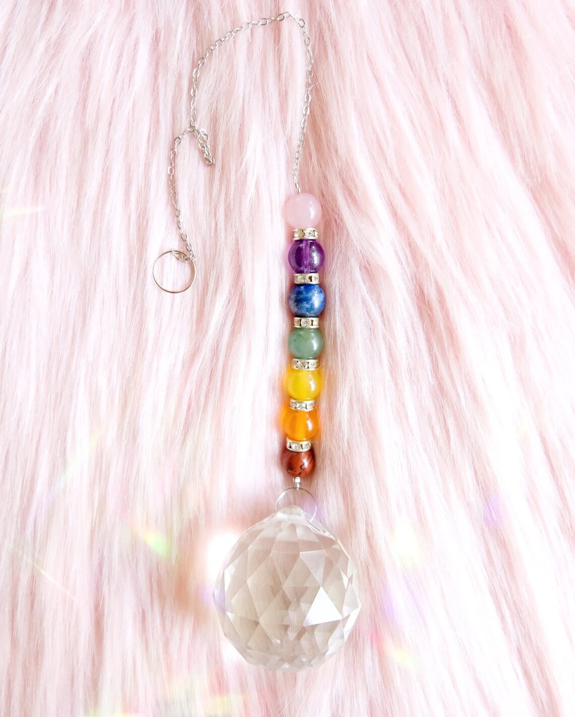 Crystal Rainbow Prism Rainbow Maker Hanging Prism Casting Etsy