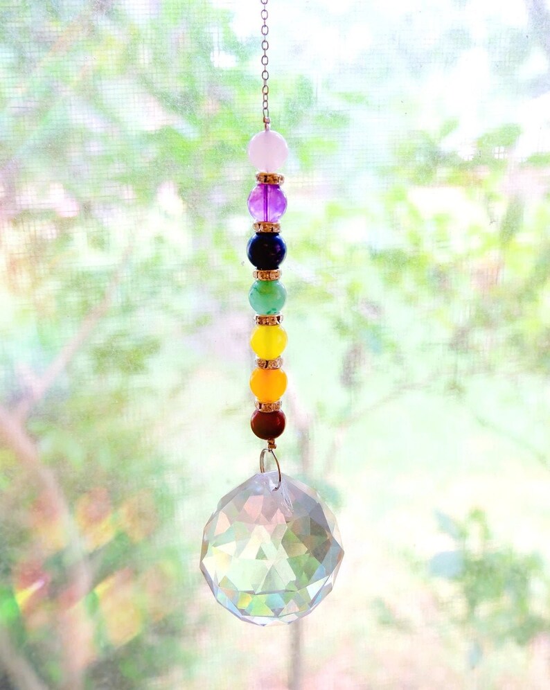 Crystal Rainbow Prism Rainbow Maker Hanging Prism Casting Etsy