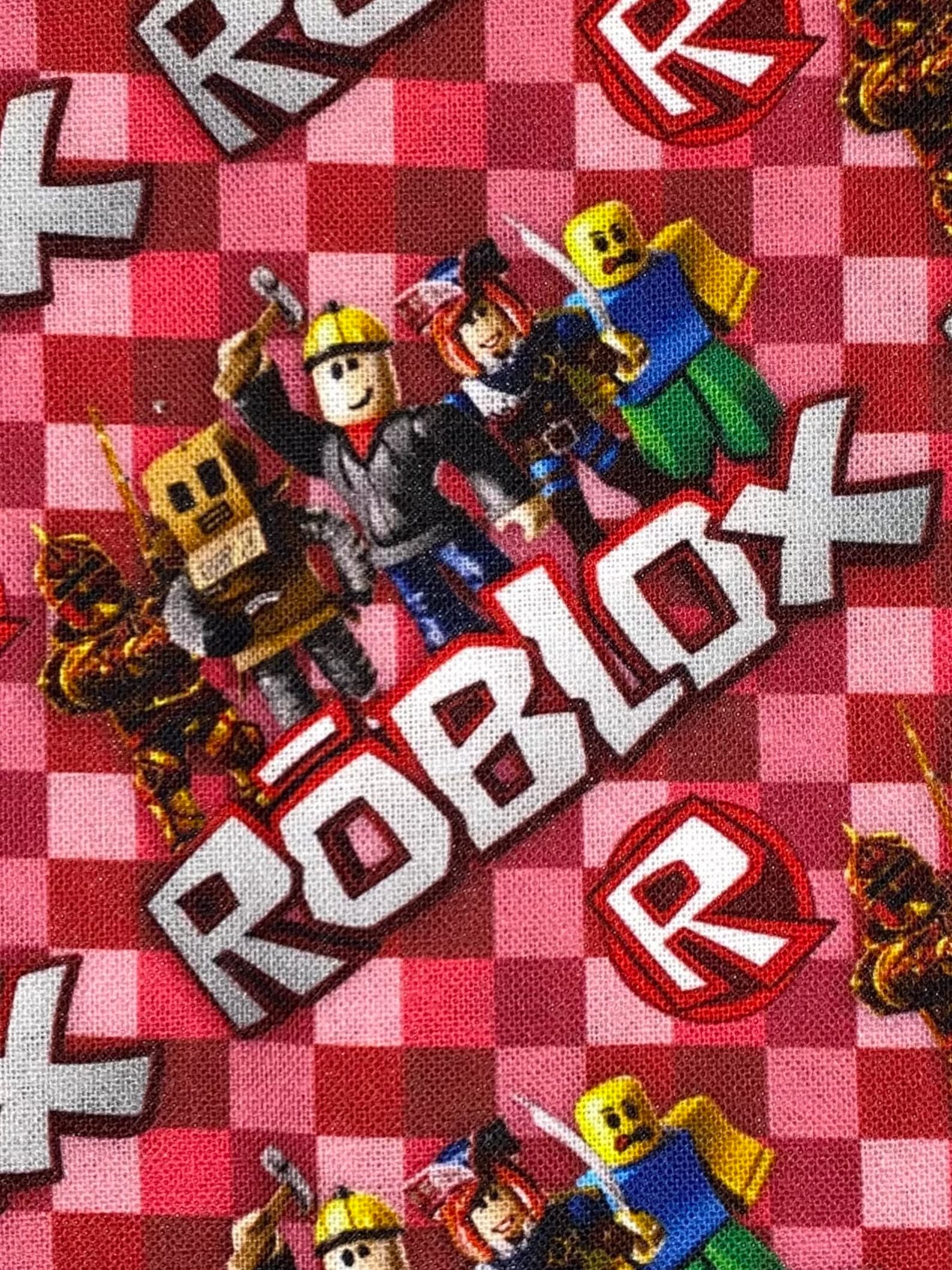 Roblox Collage Game 100% Cotton Fabric by the Yard | Etsy