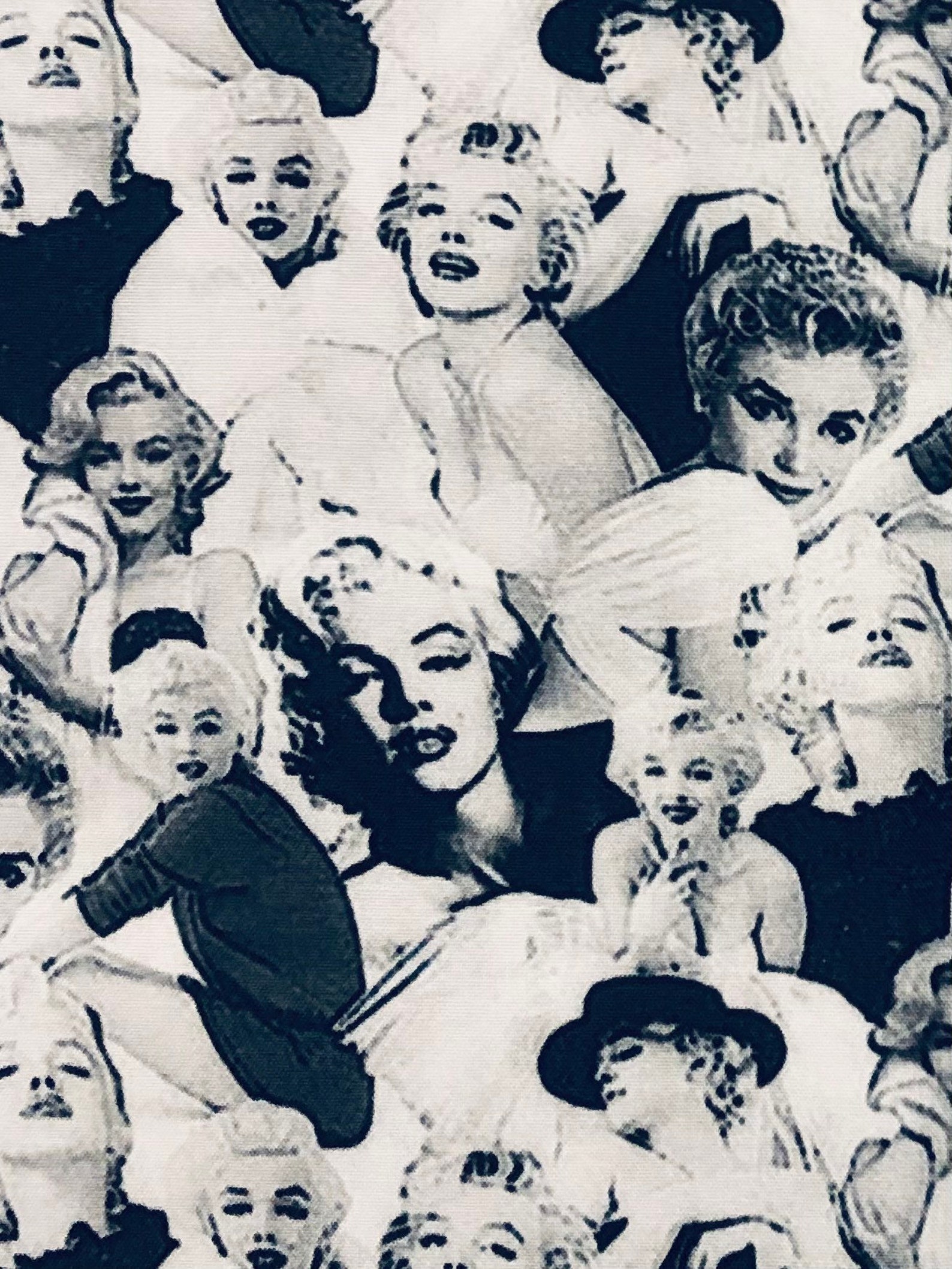 Marilyn Monroe Fabric 100 Cotton Fabric Fat Quarter Tumbler Etsy