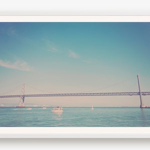 Bay Bridge Print, San Francisco Print, Bay Bridge Photo, San Francisco Photography, Oakland Bay Bridge, City Wall Art, Bridge Photo, Oakland