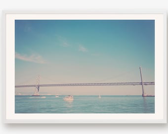 Bay Bridge Fine Art Print, San Francisco Photography, City Wall Art