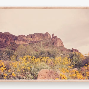 Fine Art Südwest Wüste Druck - Arizona Landschaft Saguaro Kaktus Fine Art Fotografie Hauswand Dekor
