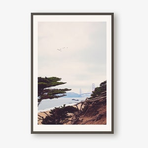 Golden Gate Bridge Print, San Francisco Wall Art, Golden Gate Bridge Wall Art, Baker Beach, San Francisco Photography, California Art, Beach