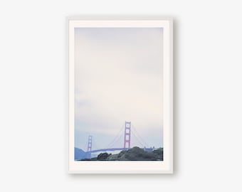 Golden Gate Bridge Print, San Francisco Print, San Francisco Bridge, Golden Gate Bridge Art, California Art, Golden Gate Bridge Wall Art