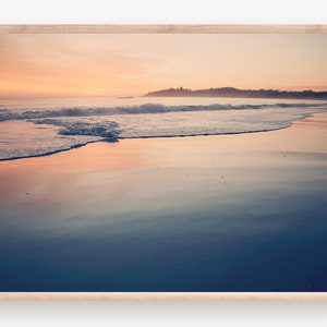 Carmel Beach, Sunset, California Sunset, Wall Art, Ocean Photography, Beach Art, Ocean Waves, Ocean Print, Beach Photo, Coastal Photography