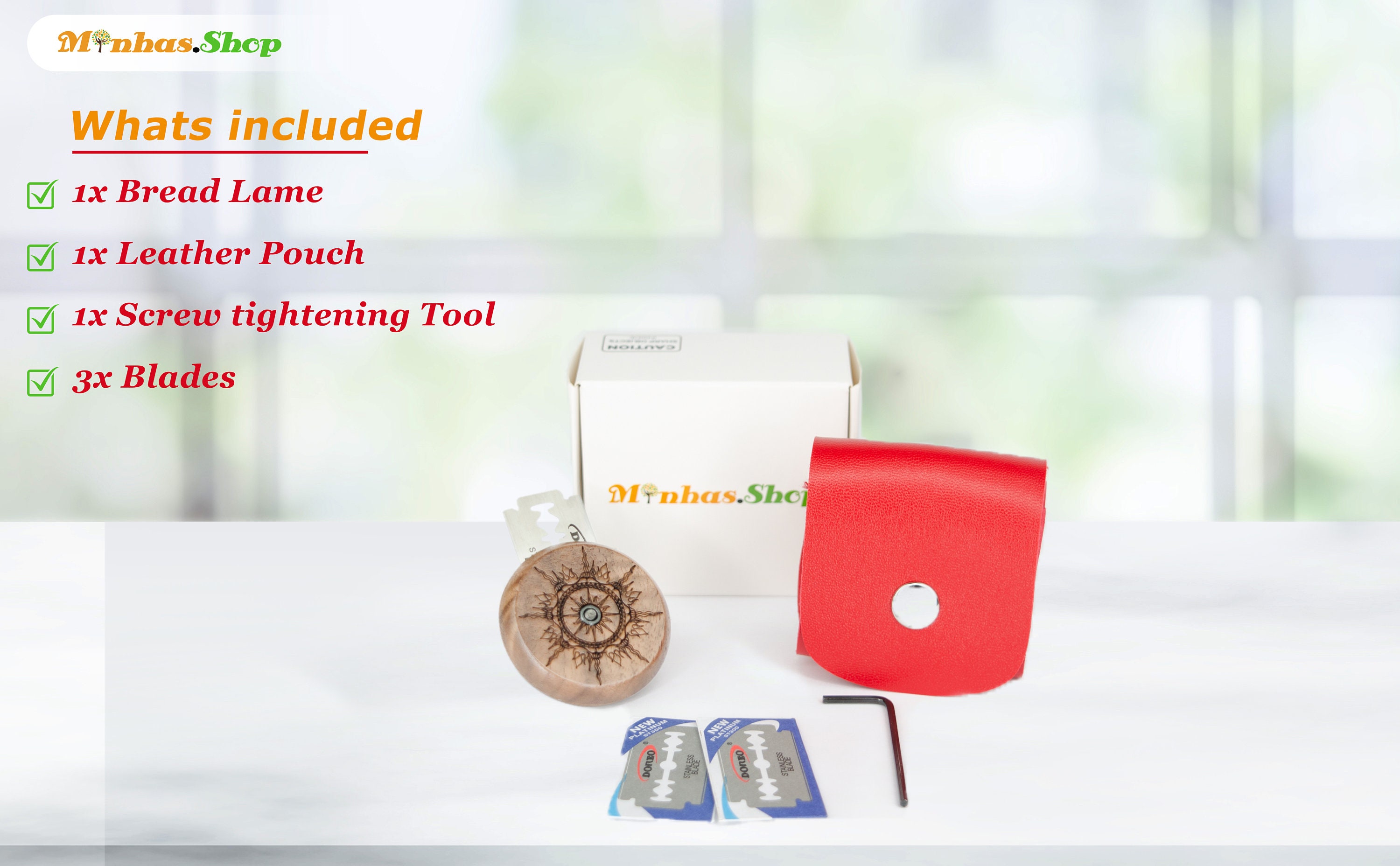 UFO Bread Lame, Bread Scoring Tool, Bread Knife for Homemade Bread for