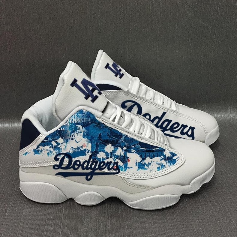 Los Angeles Dodgers Jd13 Shoes Sport Shoes Gift For Him Etsy