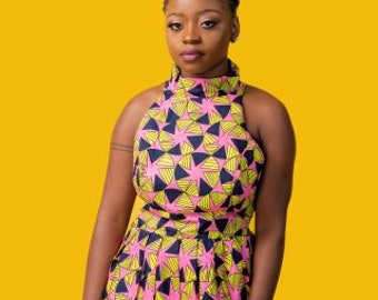 Lemon Print Dress - Etsy