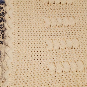 Vintage Crocheted Blanket