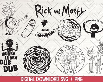 Free Free 131 Rick And Morty Svg Etsy SVG PNG EPS DXF File