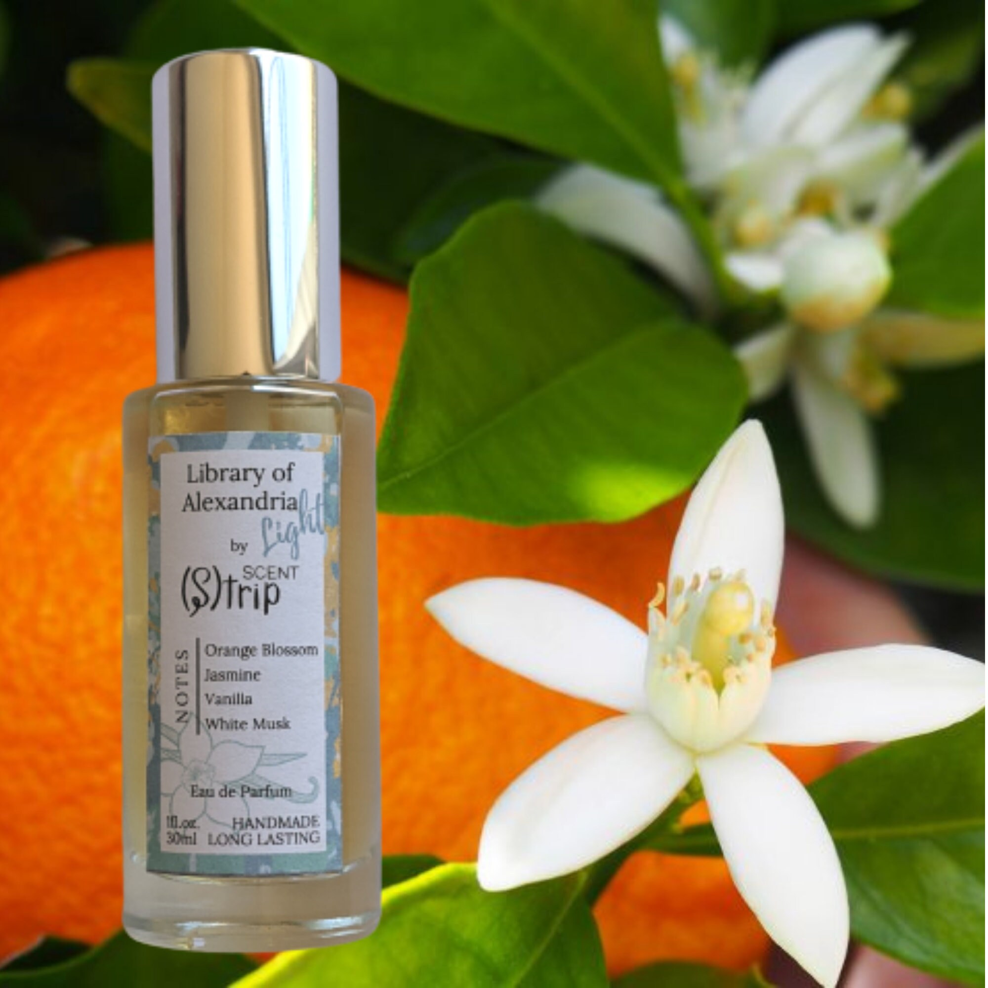 Vanilla and Jasmine scent Gourmand and sweet perfume for Etsy