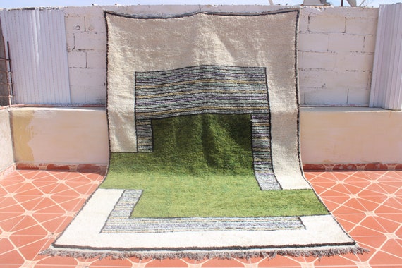 Tapis Taznakht - Haute Qualité - Maroc Berbère - Moutons 100% Tapis de laine - Salon de luxe - décoration maison design - Tapis Berber