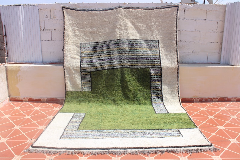 Tapis Taznakht - Haute Qualité - Maroc Berbère - Moutons 100% Tapis de laine - Salon de luxe - dekoration maison design - Tapis Berber bild 1