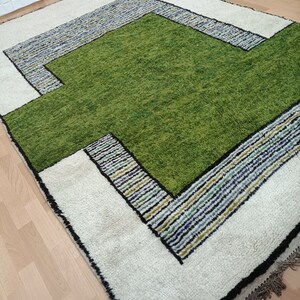 Tapis Taznakht - Haute Qualité - Maroc Berbère - Moutons 100% Tapis de laine - Salon de luxe - dekoration maison design - Tapis Berber bild 9