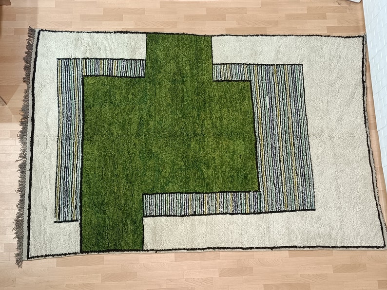 Tapis Taznakht - Haute Qualité - Maroc Berbère - Moutons 100% Tapis de laine - Salon de luxe - dekoration maison design - Tapis Berber bild 10