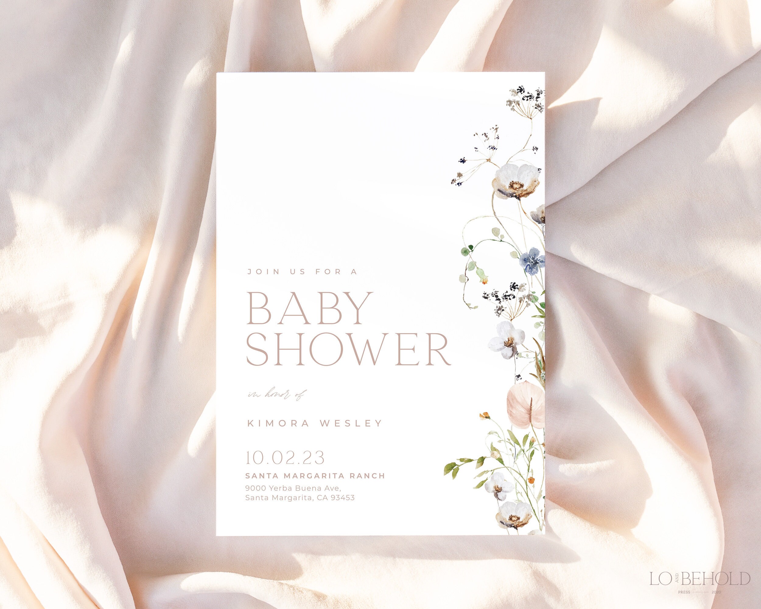 ENCHANTED Baby Shower Invitation Template Editable Template Etsy enchanted-baby-shower-invitation-template-editable-template-etsy