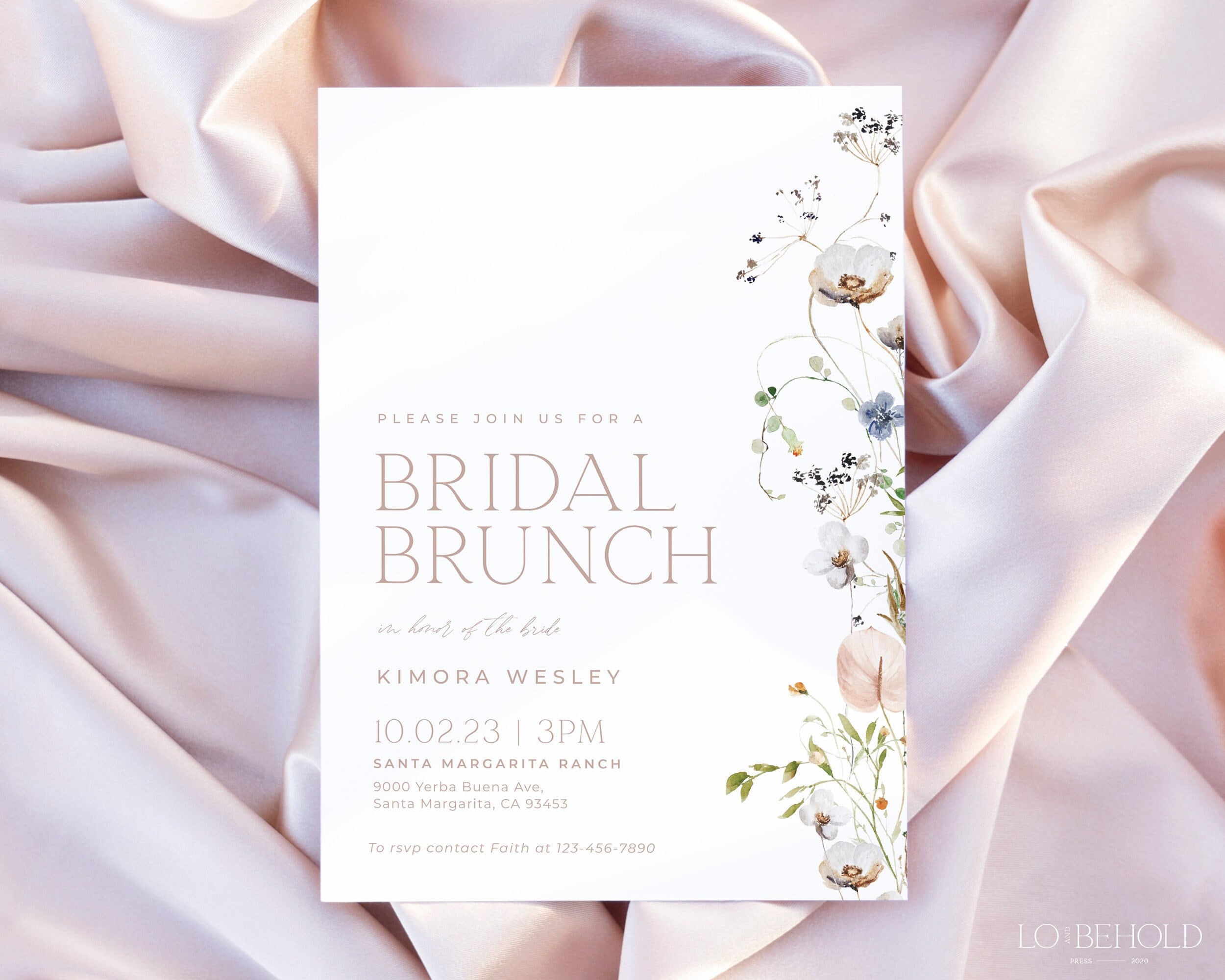 Bridal brunch invitations deals