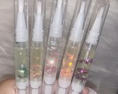 Cuticle oil pen at home manicure nail care jojoba oil Aloe Vera Coconut oil tea tree oil handmade organic press on nails