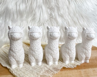 Alpaka Deko set / einzeln | Alpaka Keramik Figur I Alpaka Geschenkset I Alpaka Raysin | Alpaka Dekofigur | Geburtstagsgeschenk Glücksbringer