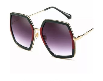 Women's oversized sunglasses