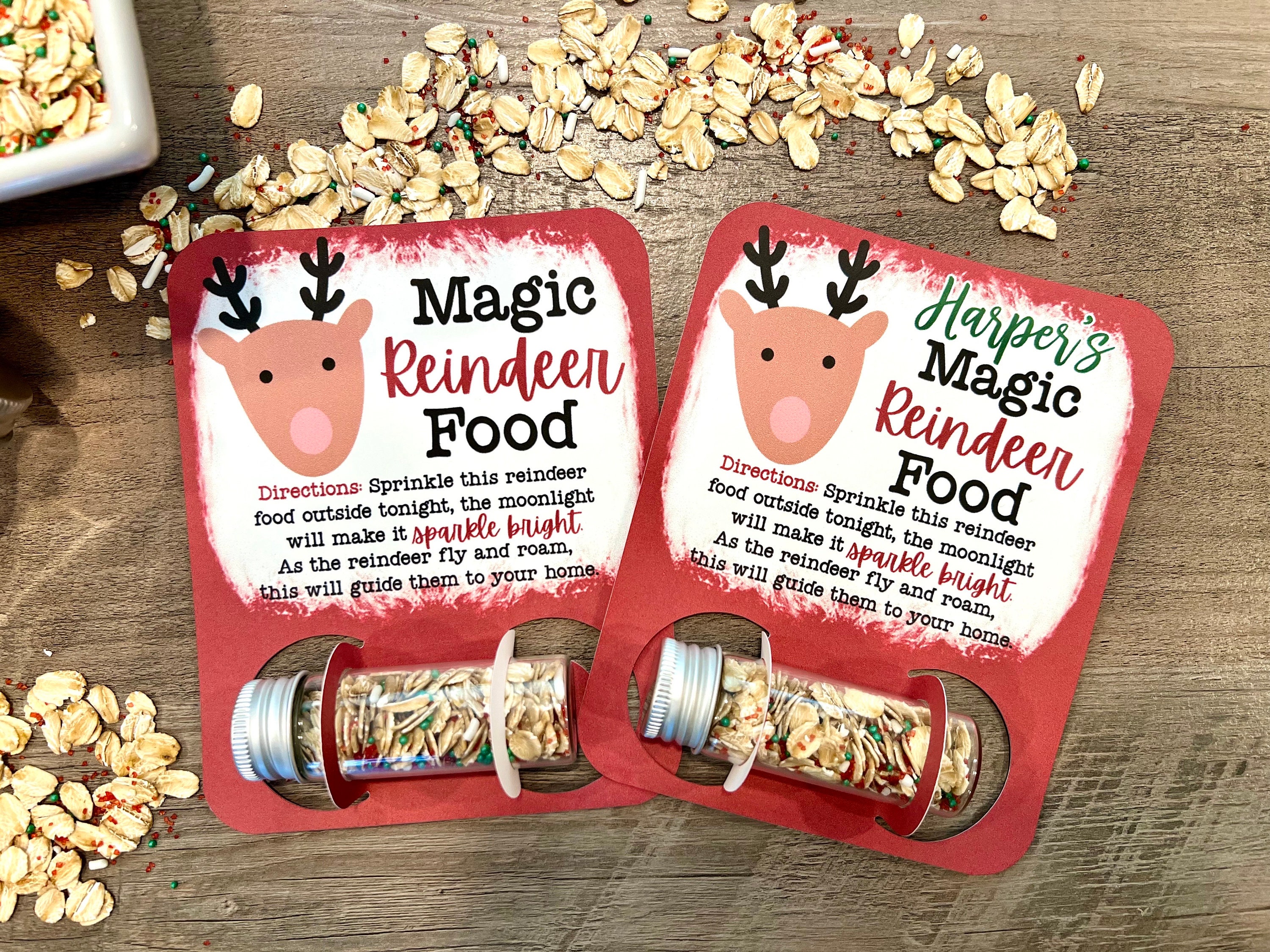 The Handmade Studio - Magical Reindeer Dust Keep the Christmas magic alive  for the little ones 🎅🎅 This helps Santa's reindeer find your home on  Christmas Eve. This is animal & wildlife