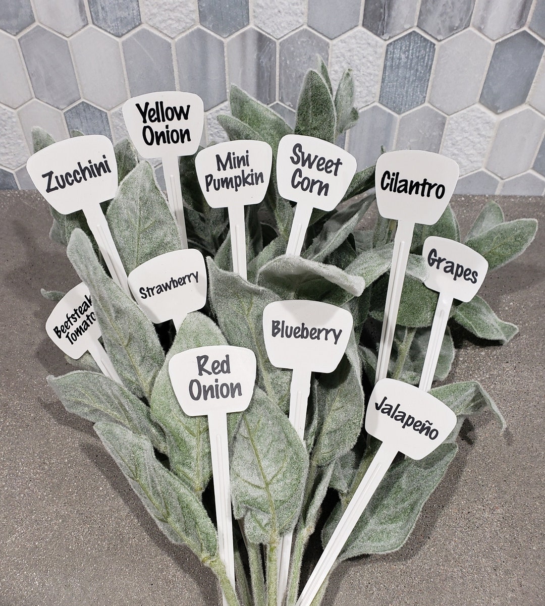 Customized Garden Labels, Garden Tags, Plant Labels, Garden Markers