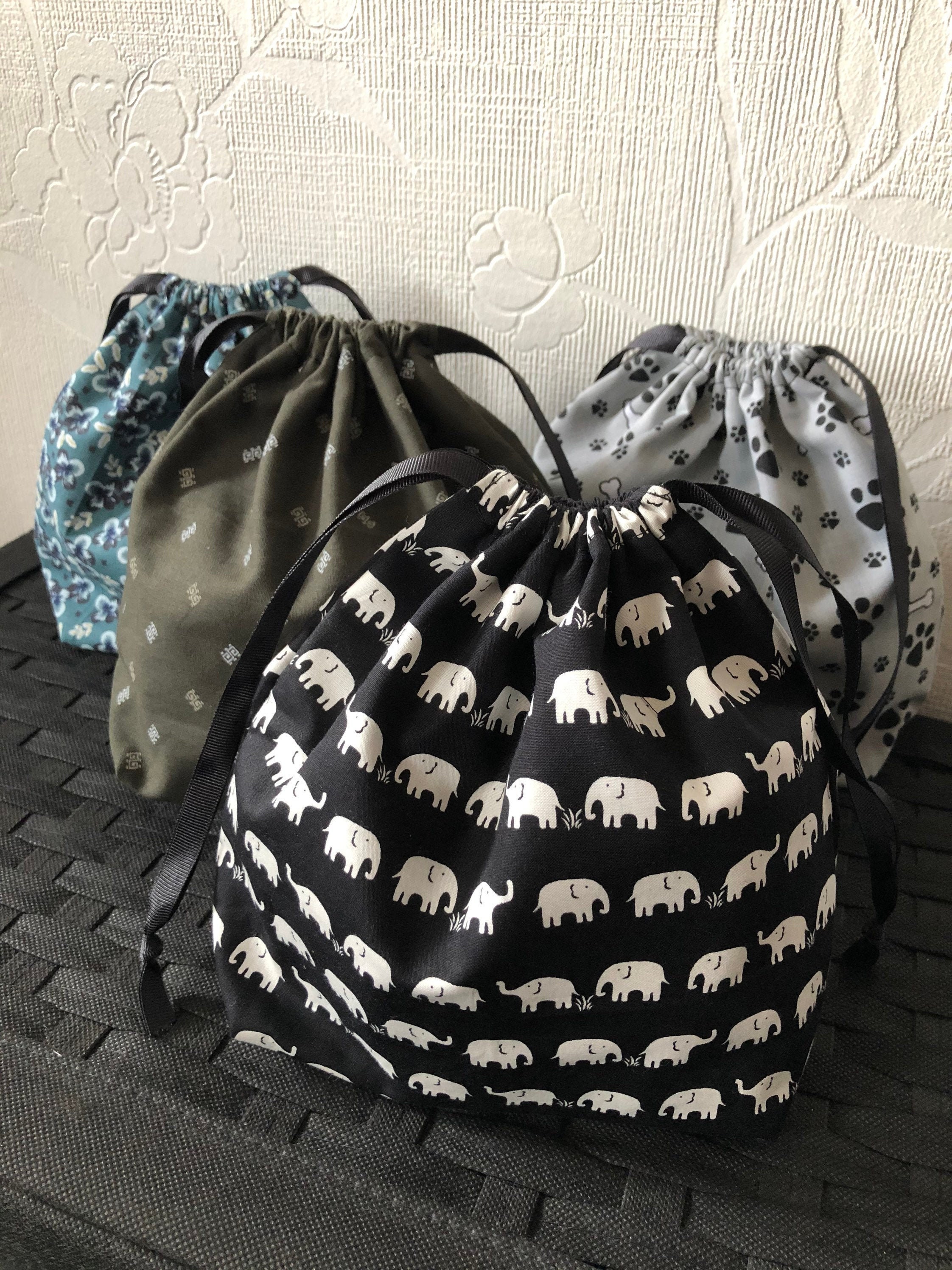 Large Drawstring Toiletry Bag Etsy UK