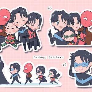 Batfamily Stickers