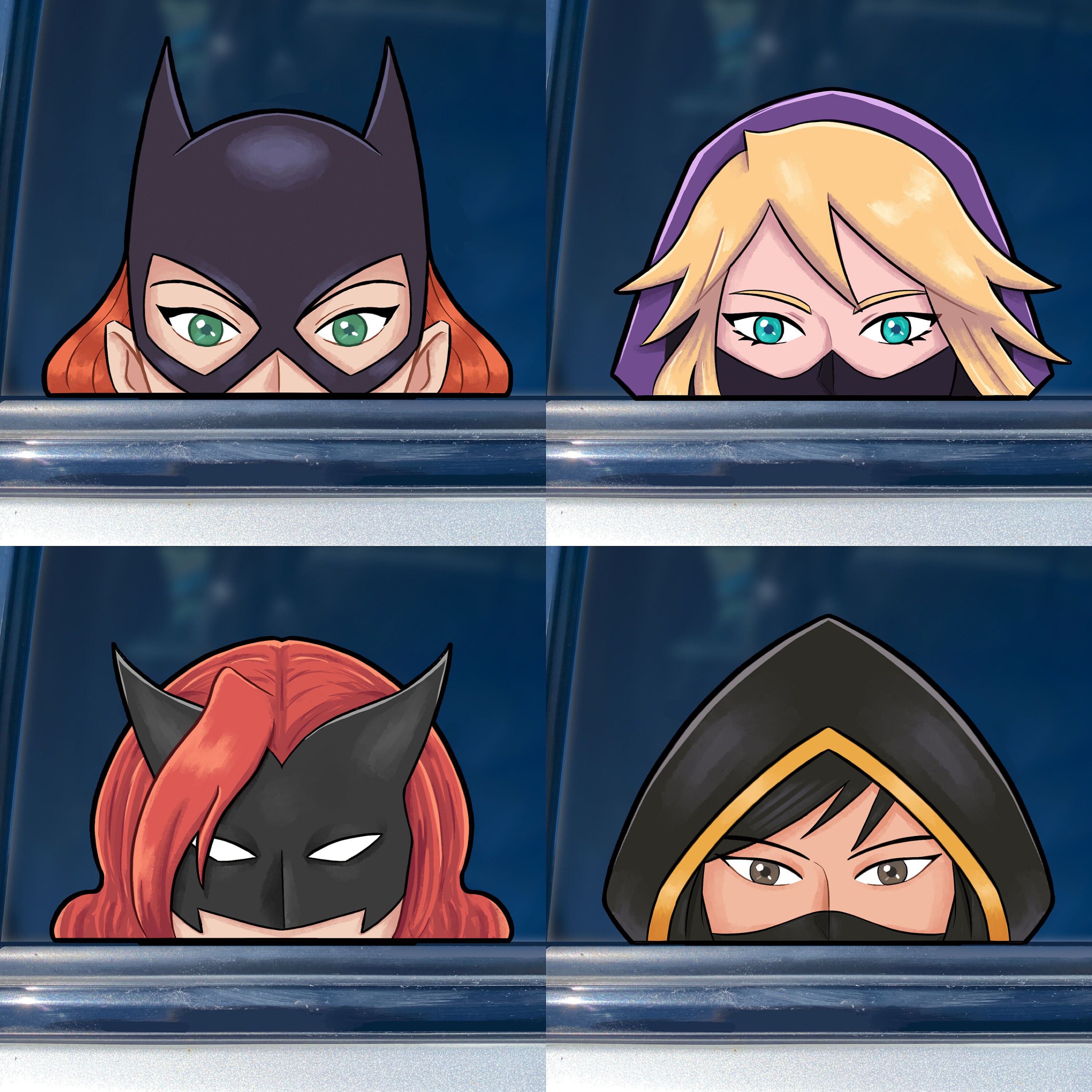 Lego Batgirl Decals