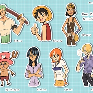 OP Strawhats Stickers