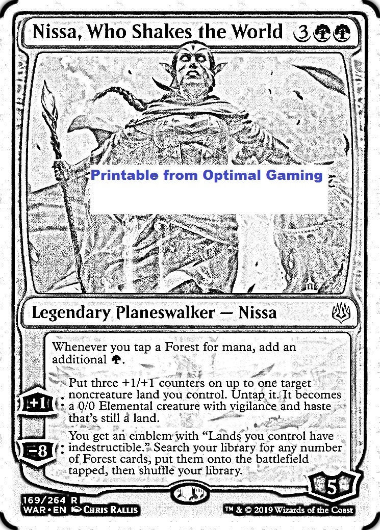 10 Magic the Gathering Coloring Pages Instant Digital Download | Etsy