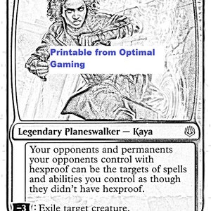 3 Magic the Gathering Coloring Pages Instant Digital Download | Etsy