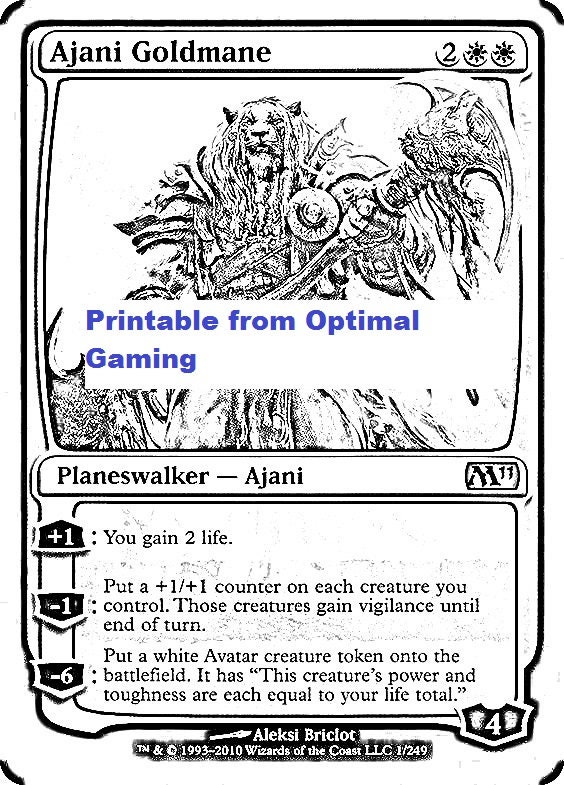 10 Magic the Gathering Coloring Pages Instant Digital Download | Etsy