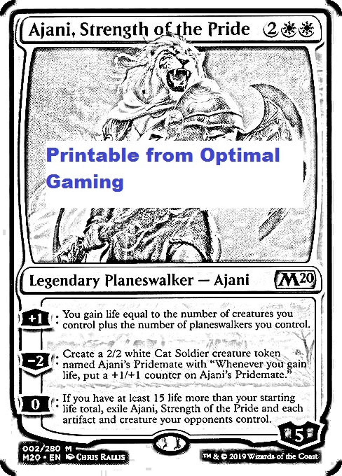 6 Magic the Gathering Coloring Pages Instant Digital Download Etsy