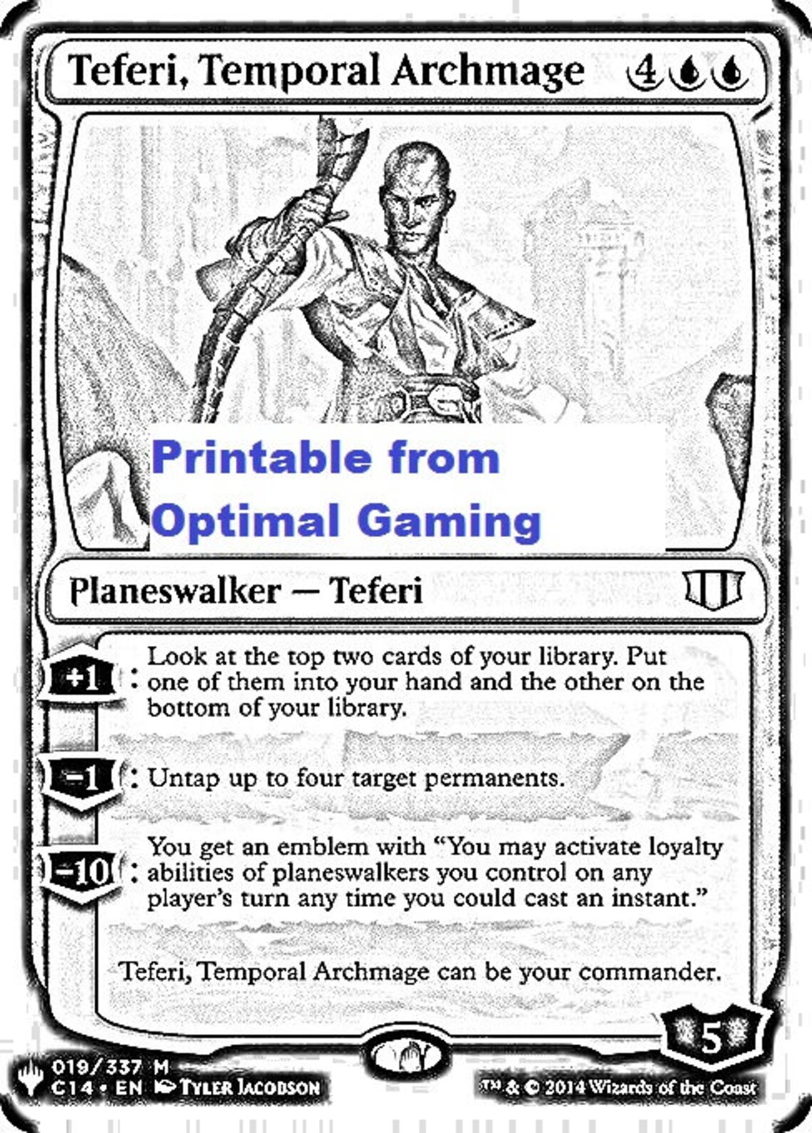 10 Magic the Gathering Coloring Pages Instant Digital Download | Etsy