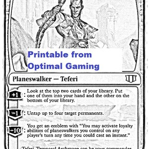 10 Magic the Gathering Coloring Pages Instant Digital Download | Etsy