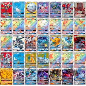 POKEMON Cards Bundle, 50 Card Pack 5 Guaranteed Holos/reverse and